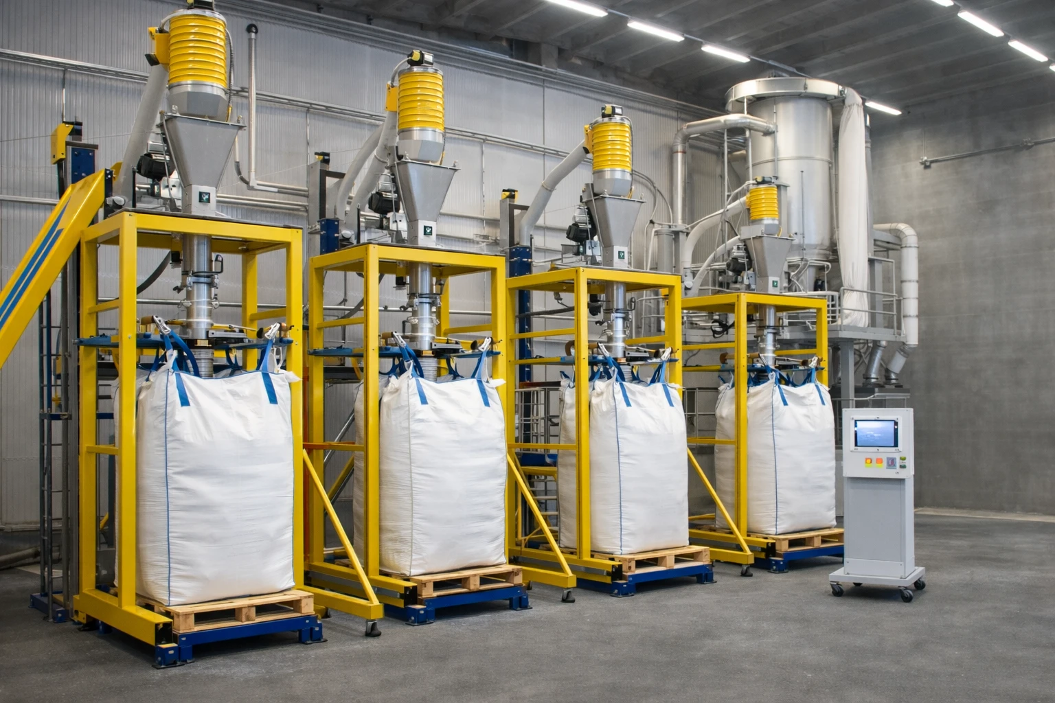 Makilus big bag dolum sistemi