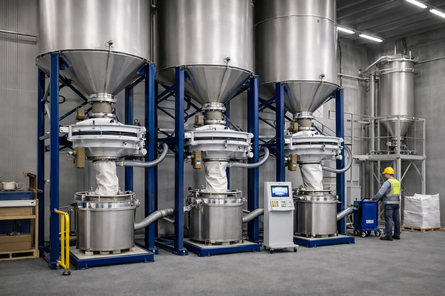 Makilus silo boşaltma sistemi