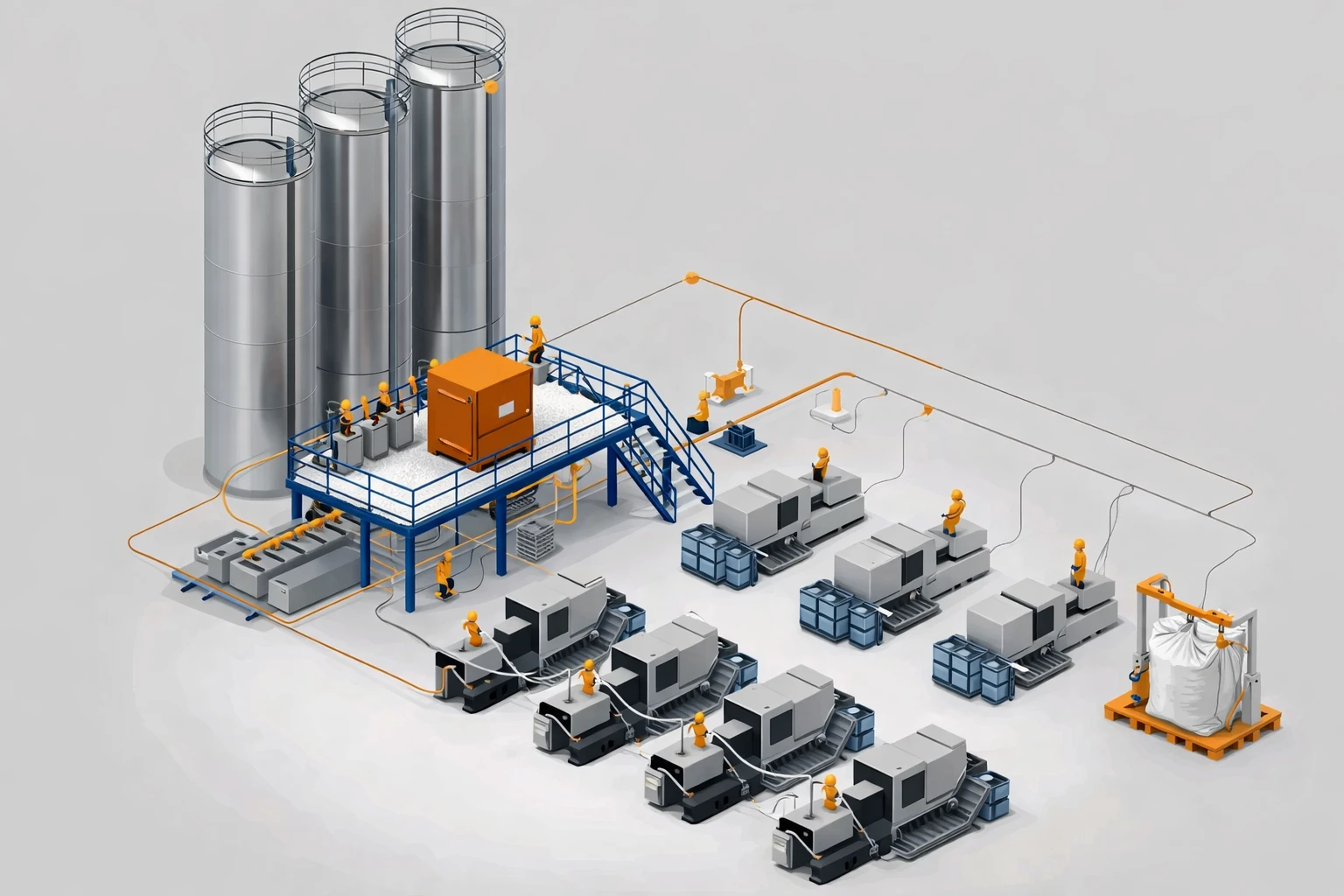 Makilus hammadde taşıma sistemleri